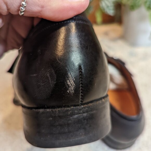 J.M. Weston Beaubourg Monk Strap Leather Derby - Picture 9 of 10